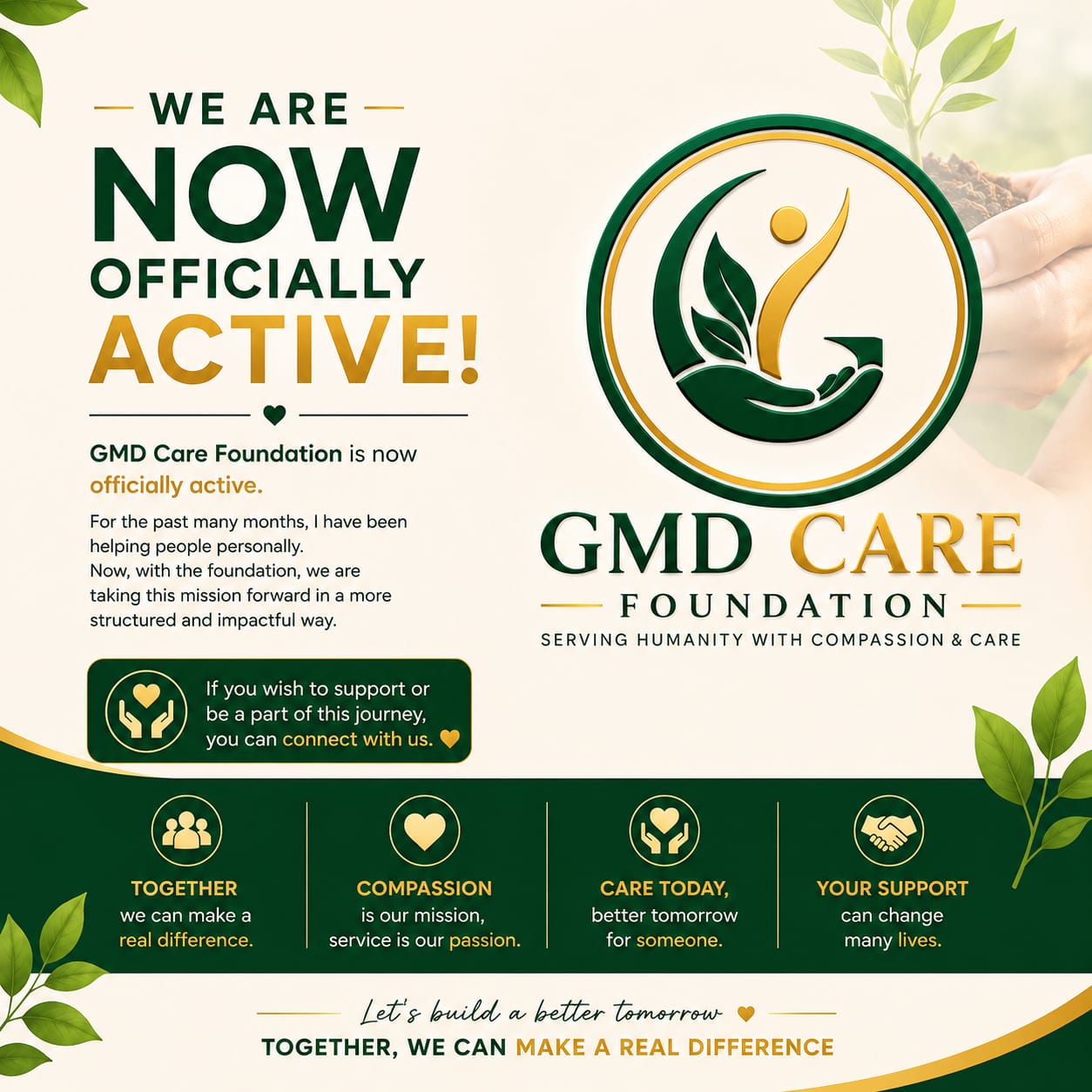 About GMD CARE FOUNDATION